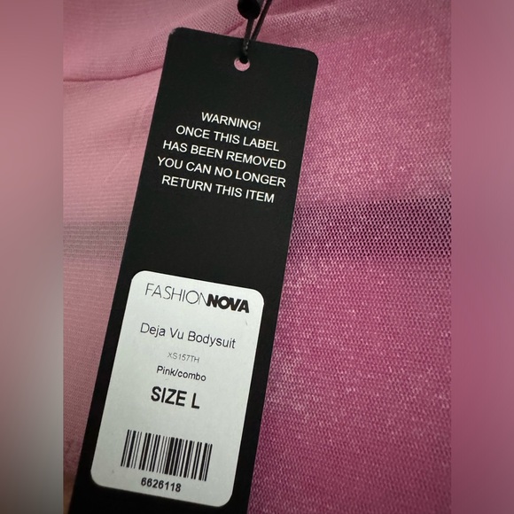 FASHION NOVA DEJAVÚ BODYSUIT - Picture 7 of 8